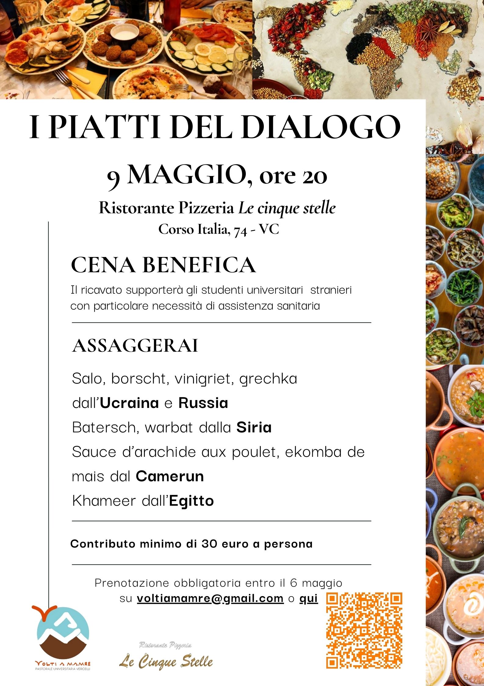 Cena Benefica i Piatti del dialogo